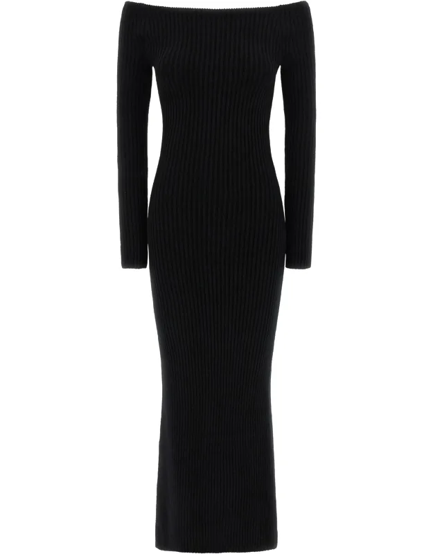 Wool Long Dress