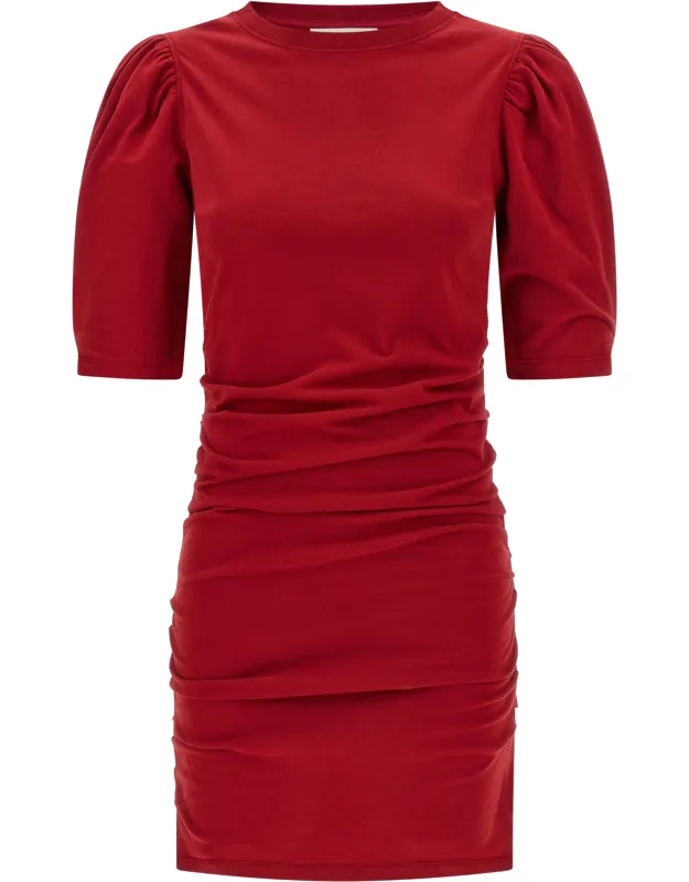Multicolor Cotton Short Dress
