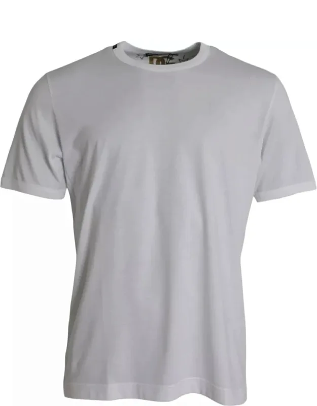 Cotton Round Neck Short Sleeve T-shirt