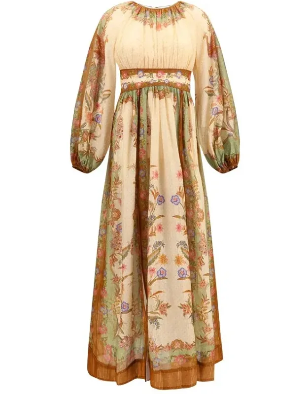 Multicolor Cotton Casual Dress