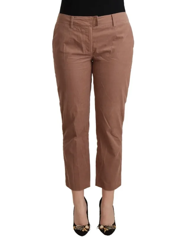Cropped Tapered Pants
