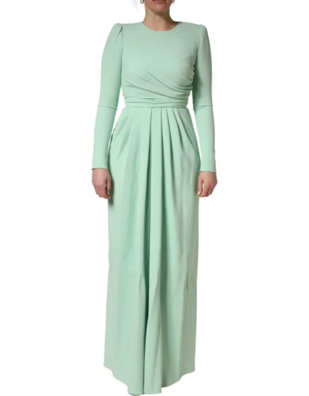 Long Sleeve Gown Dress