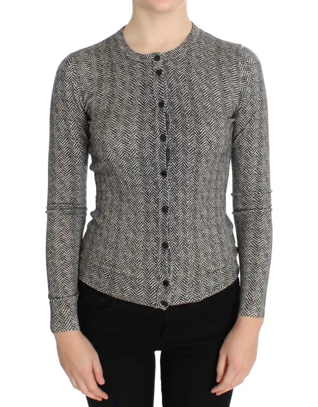 Wool Cardigan Sweater