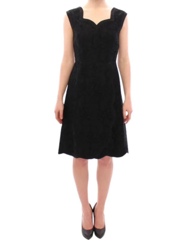 Floral Lace Sicily Runway Dress