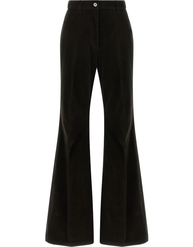 Cotton Flared Pants