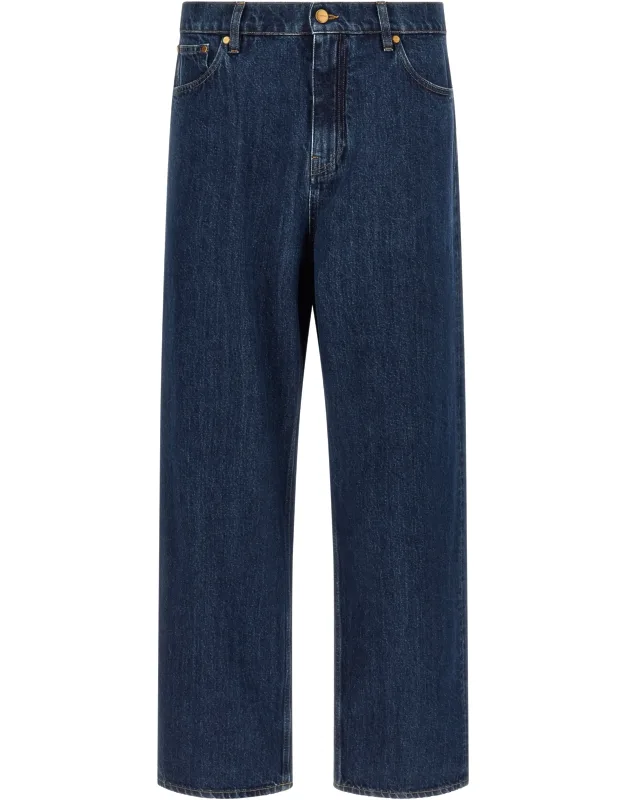 Cotton Straight-leg Jeans