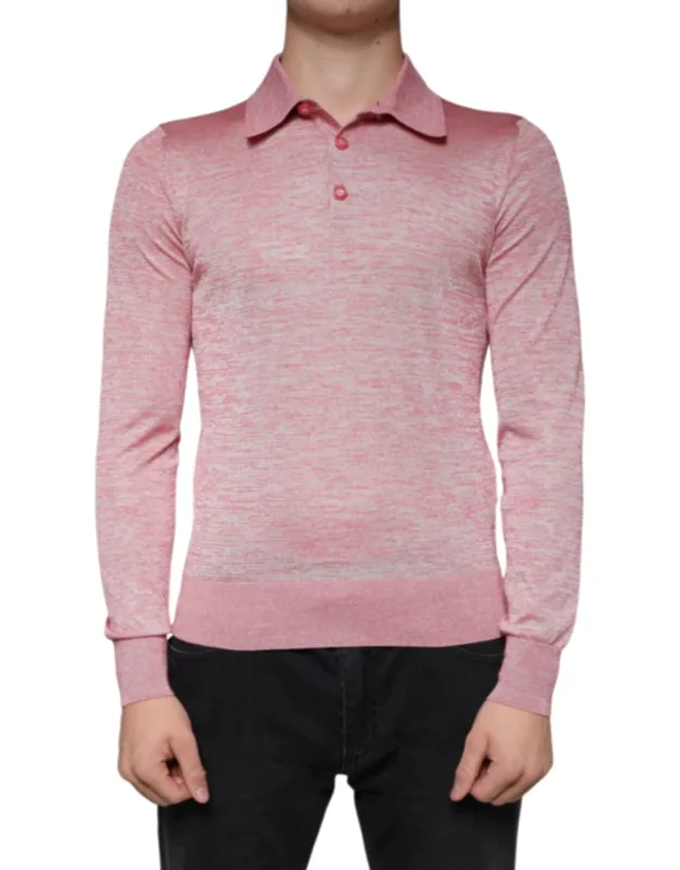 Long Sleeve Polo T-shirt