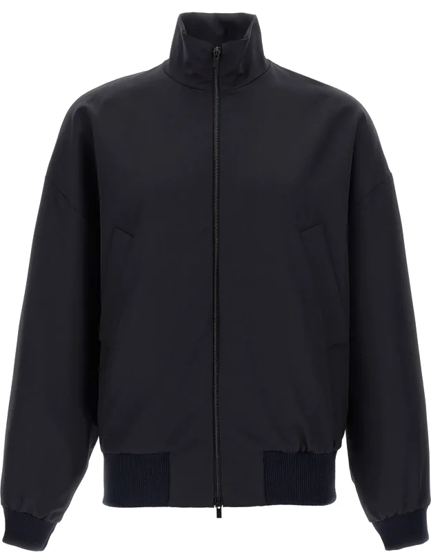 Virgin Wool Full-length Jacket