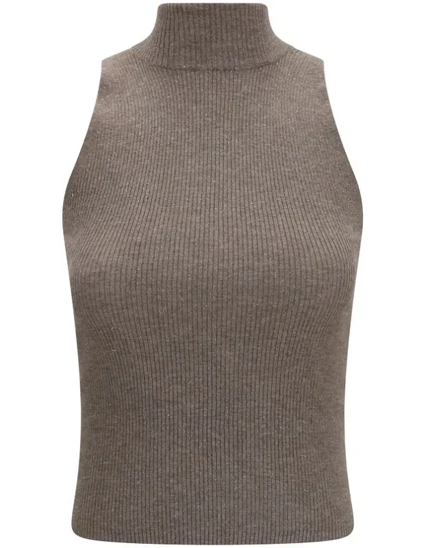 Cashmere Sleeveless Sweater