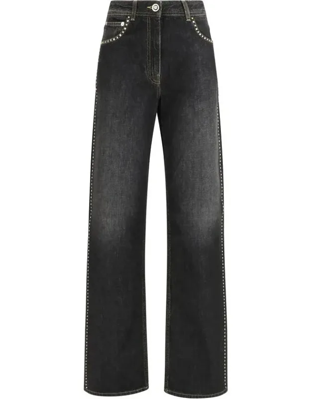 Cotton Straight-leg Jeans