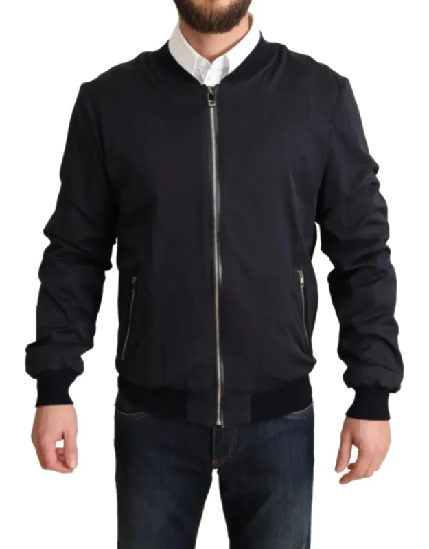 Silk Bomber Jacket
