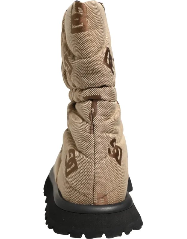 Lace Up Snow Boots