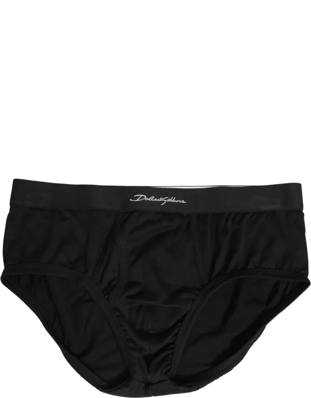 Silk Logo Waistband Brief Underwear