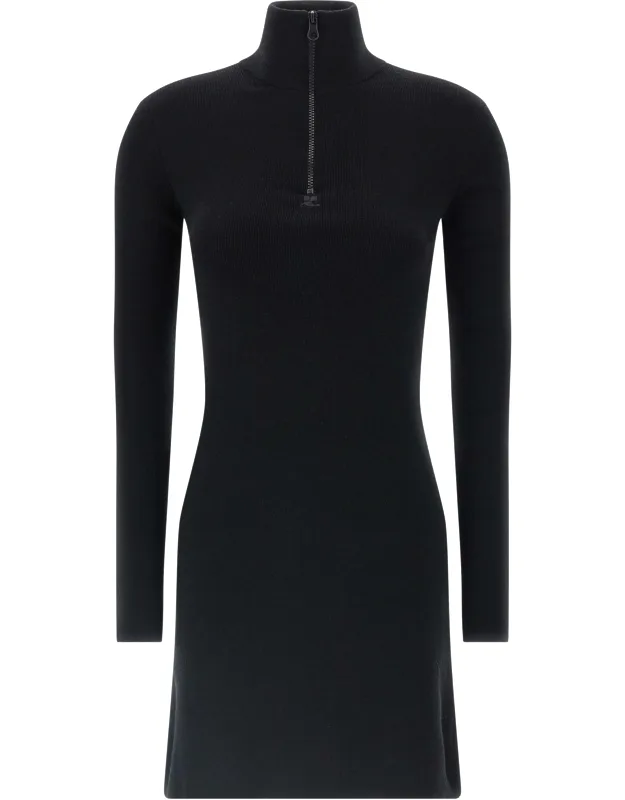 Merino Wool Short Dress