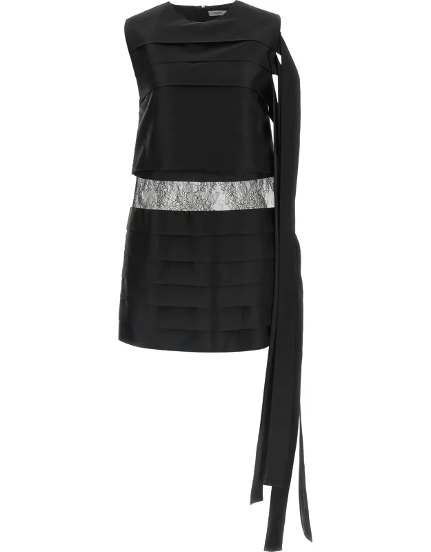 Silk Short Dress