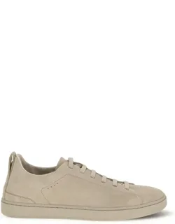 Rubber Low Top Sneakers