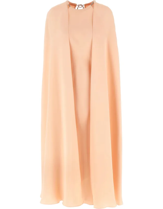 Silk Midi Dress