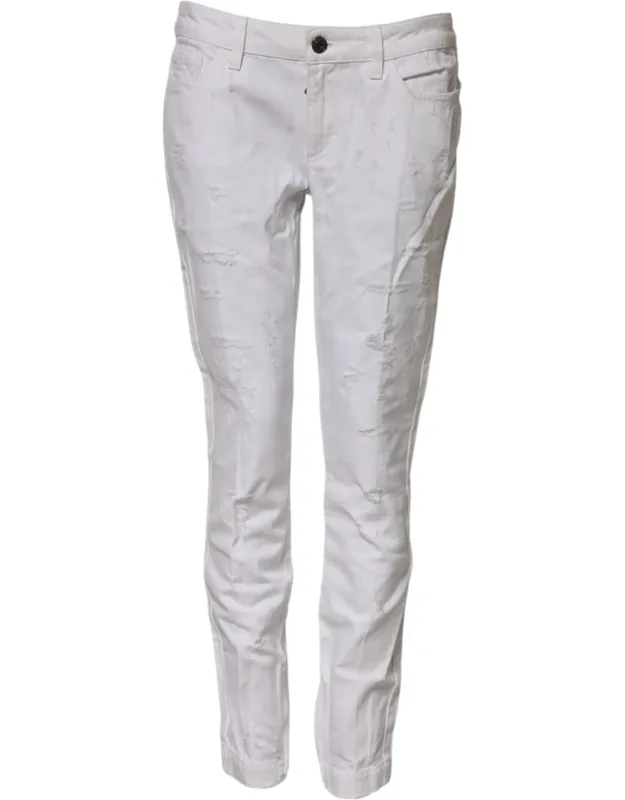 Mid Waisted Denim Jeans