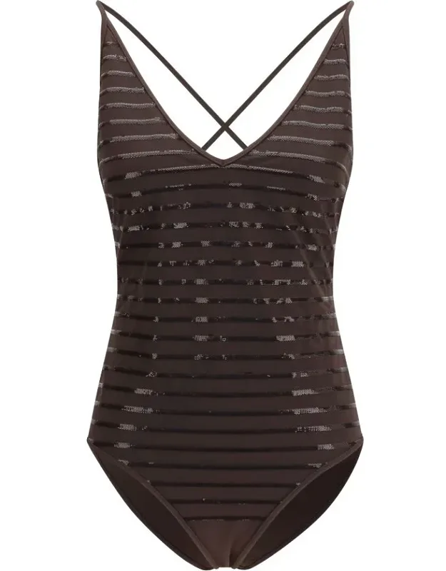 Nylon One-piece Swimsuit