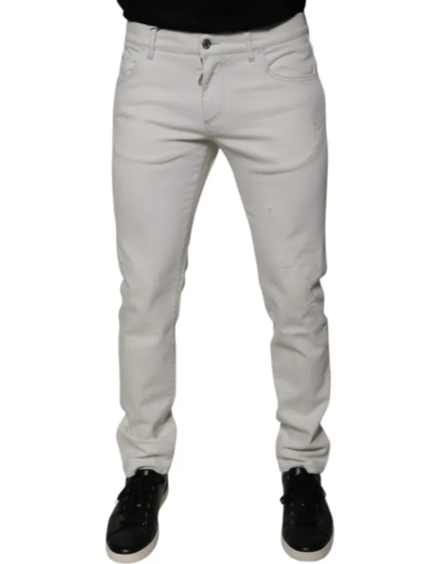 Cotton Stretch Skinny Denim Jeans