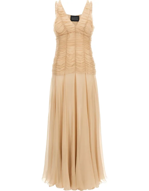 Silk Long Dress