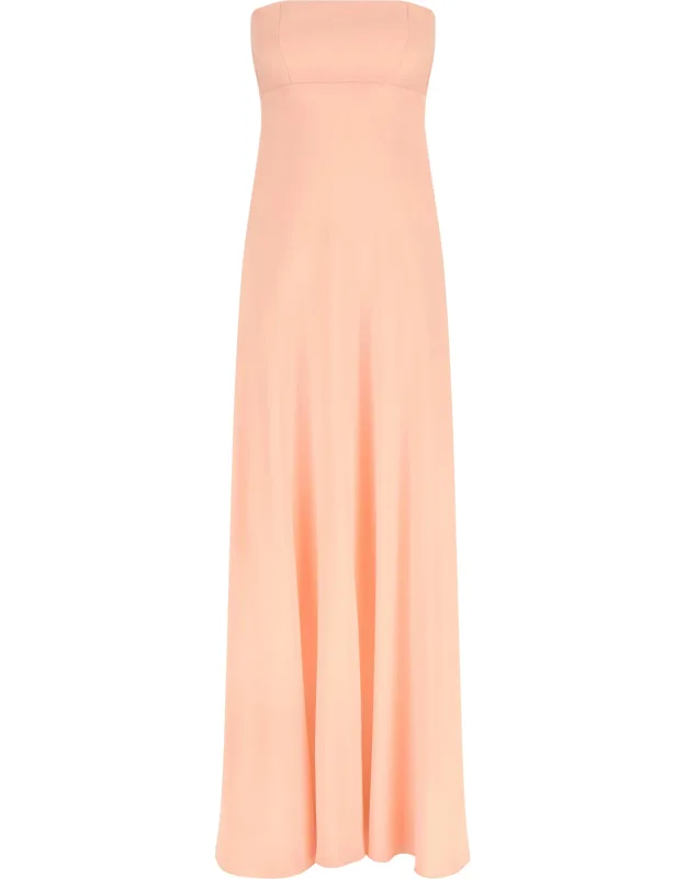 Silk Long Dress