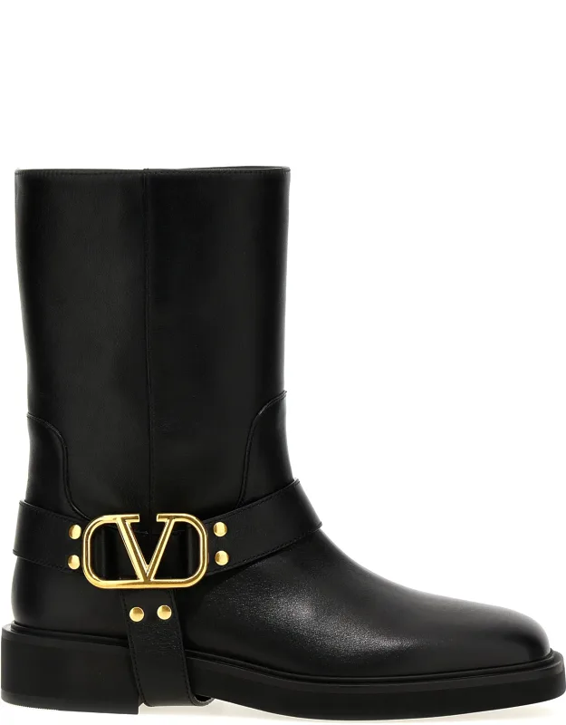 Calfskin Ankle Boots