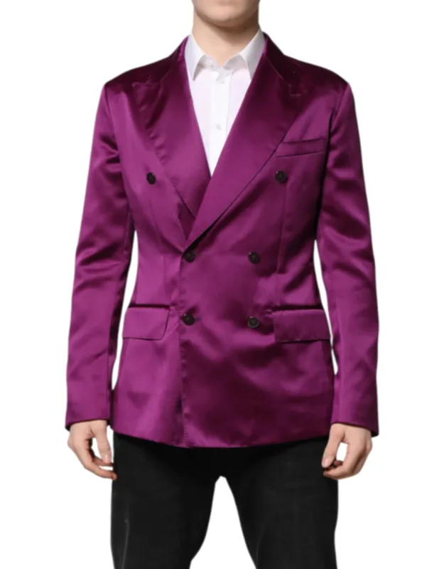 Double Breasted Suit Coat Blazer