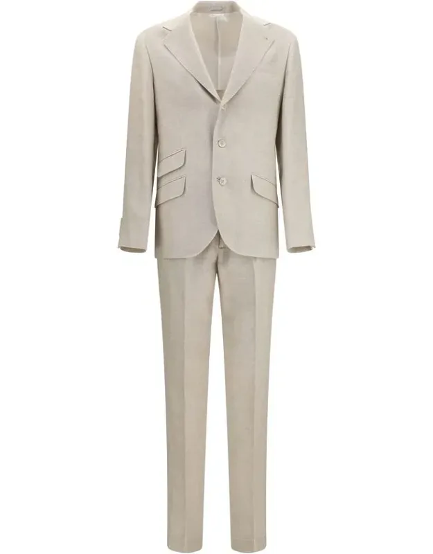 Silk Two-piece Suit