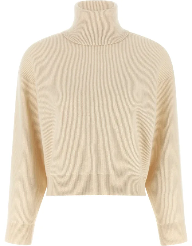 White Virgin Wool Cardigan