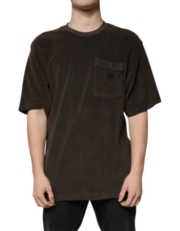 Cotton Crew Neck Short Sleeve T-shirt
