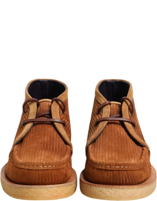 Suede Nubuck Leather Desert Ankle Boots