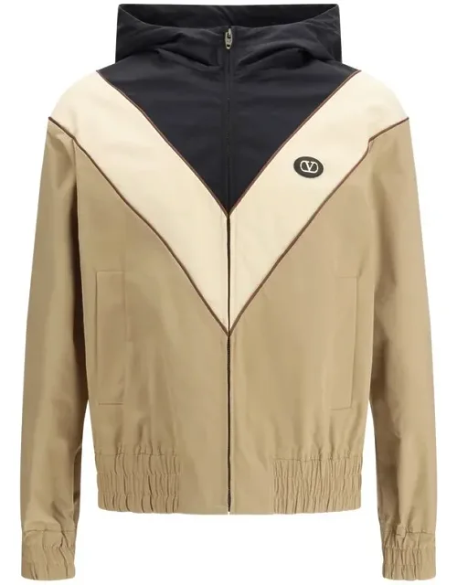 Multicolor Polyester Shell Jacket