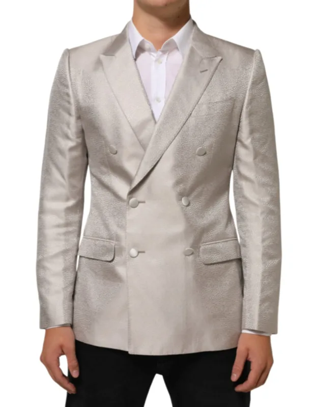 Martini Double-breasted Suit Blazer