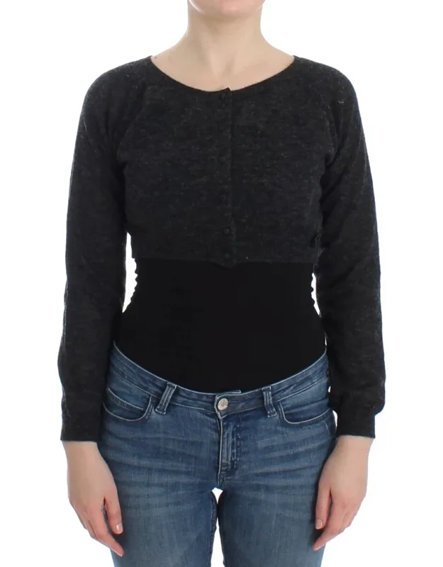 Knit Wool Cardigan Sweater