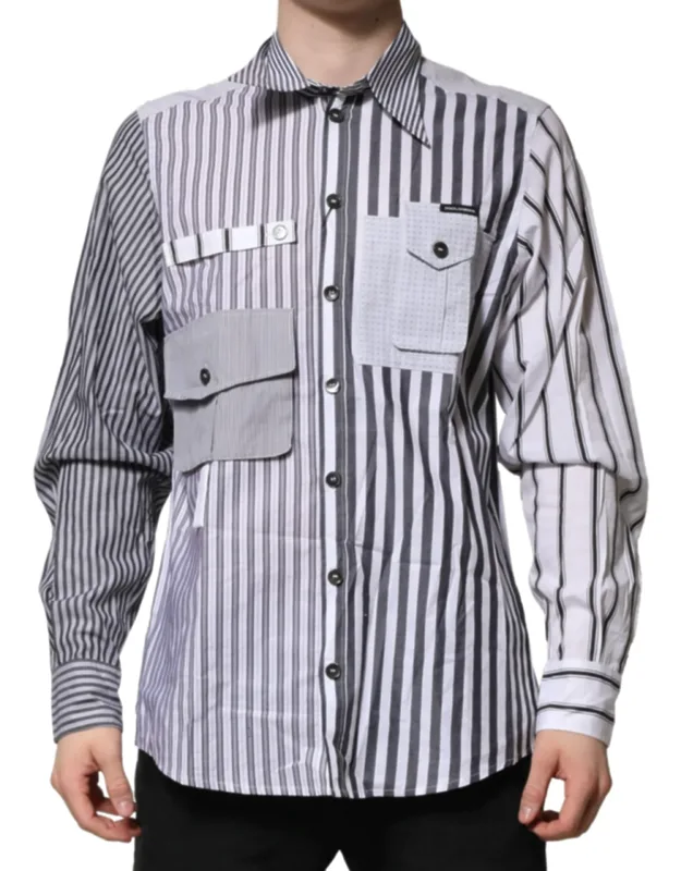 Striped Cotton Casual Shirt