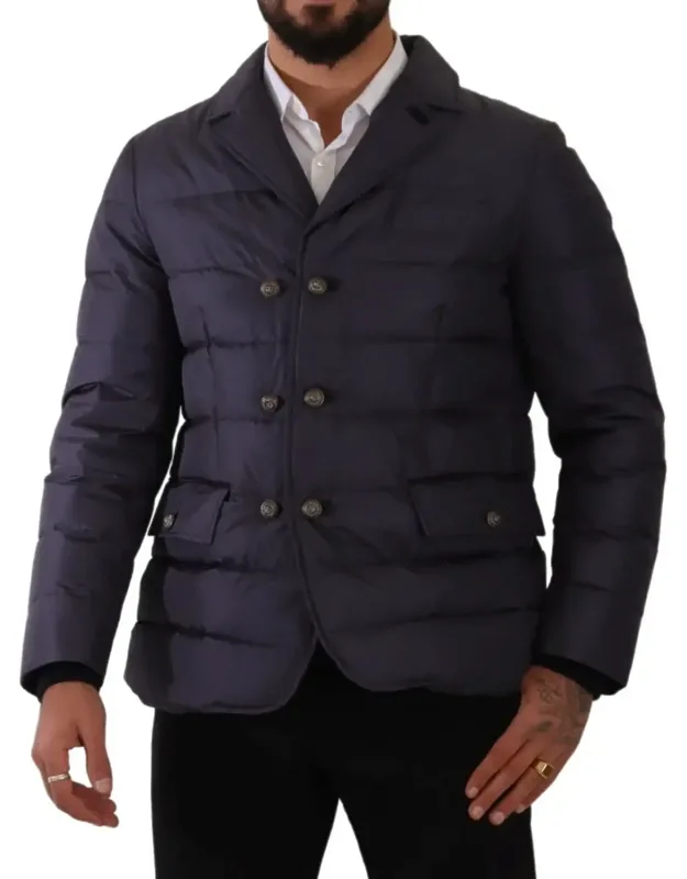 Silk Goat Coat Blouson Winter Jacket