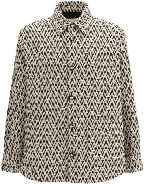 Multicolor Cotton Coat