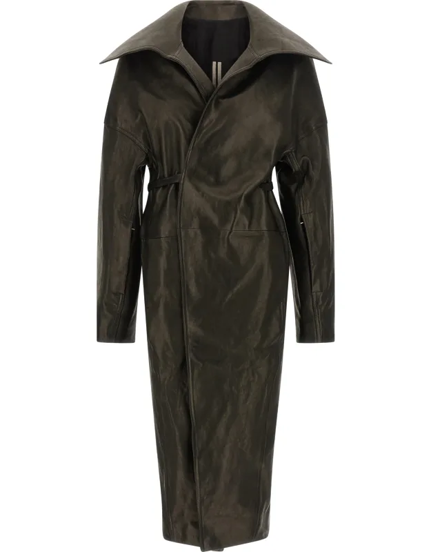 Lamb Leather Coat