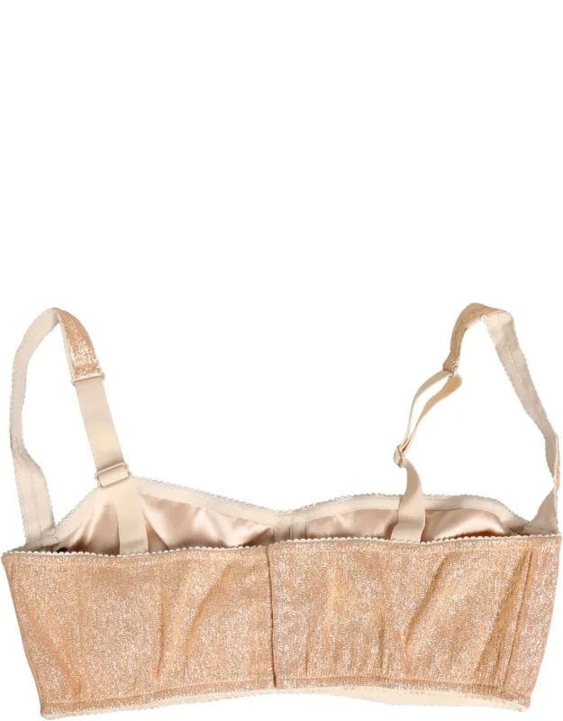 Semi-pad Underwire Balconette Bra