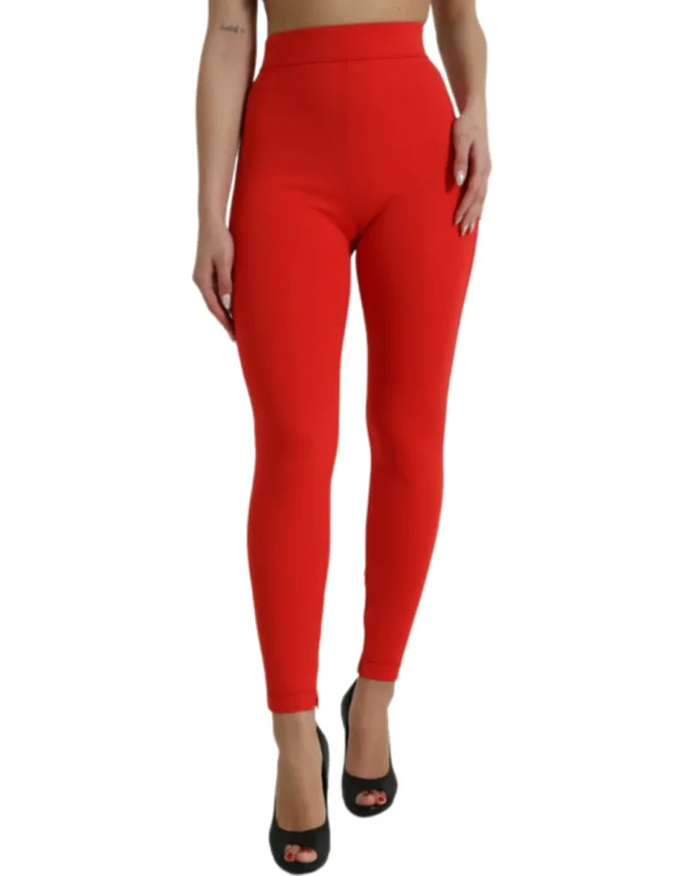 Nylon Stretch Slim Leggings