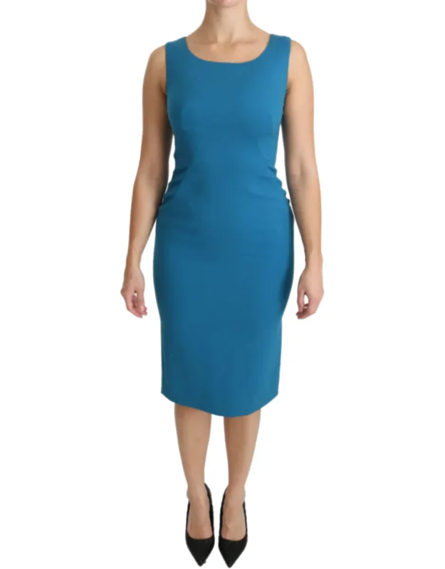 Virgin Wool Casual Dress