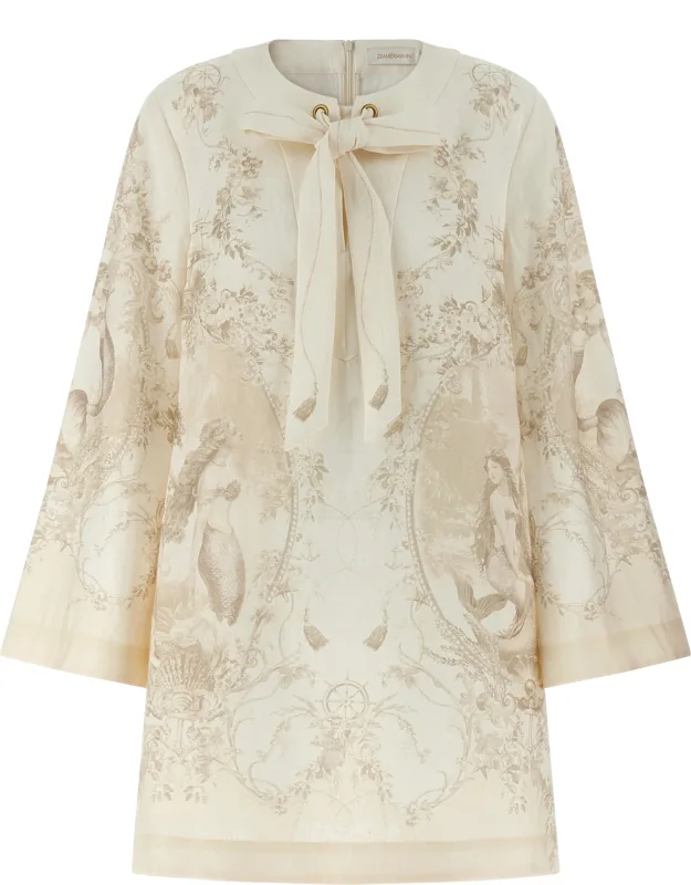 Linen Short Dress