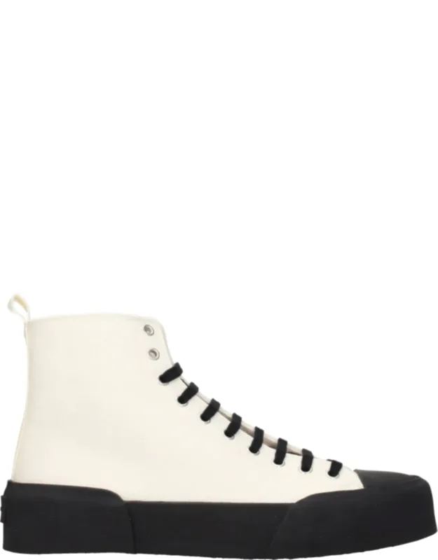 Fabric High Top Sneakers