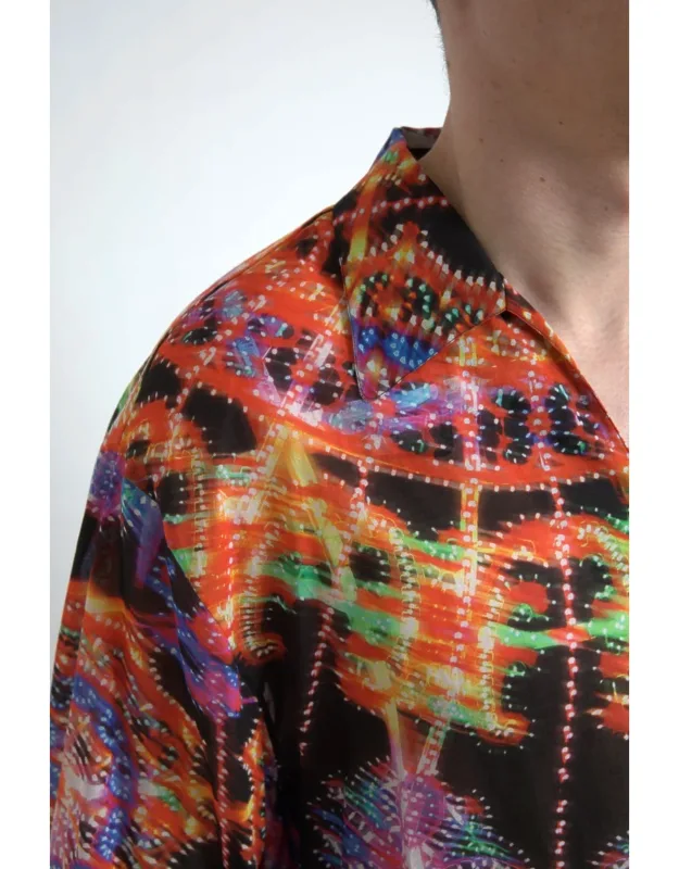 Luminarie Print Cotton Shirt