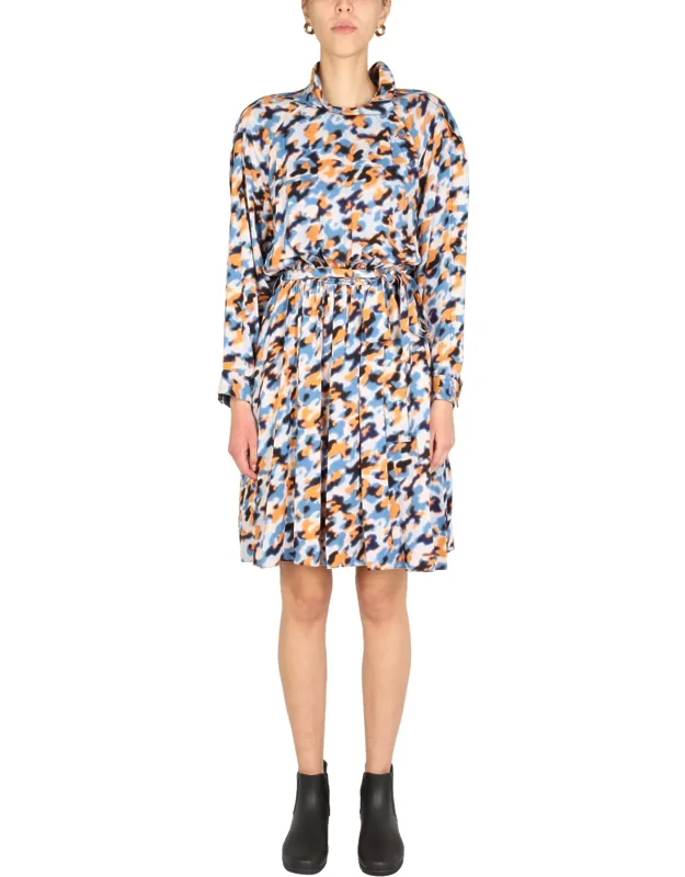 "blurred Flowers" Dress