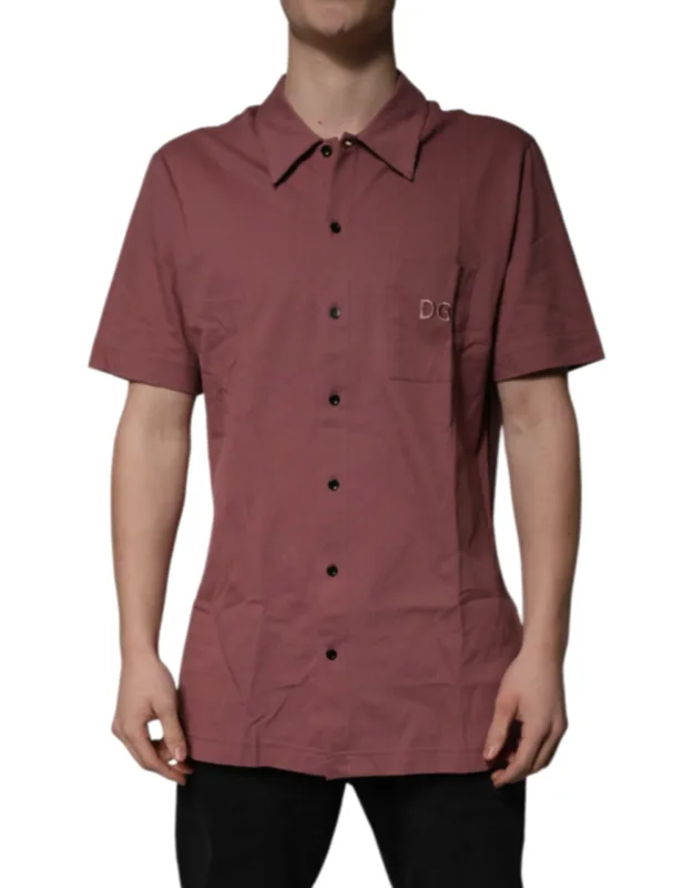 Button Down Casual Polo Shirt