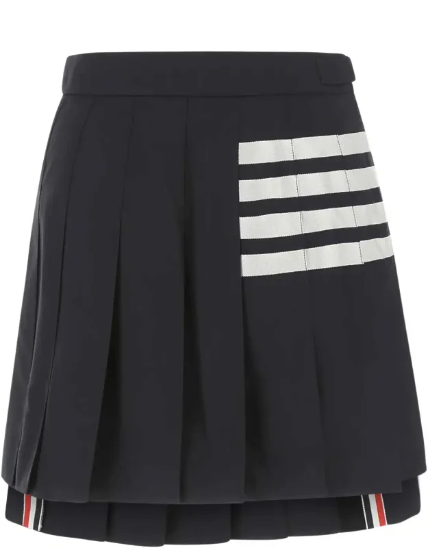 Wool Mini Skirt