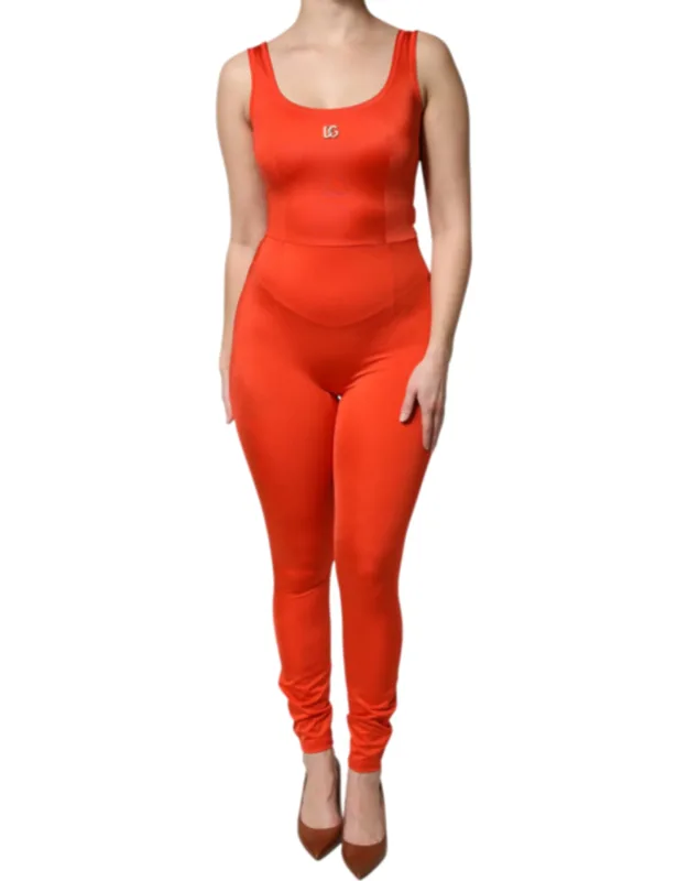 Sleeveless Bodycon Jumpsuit Dress