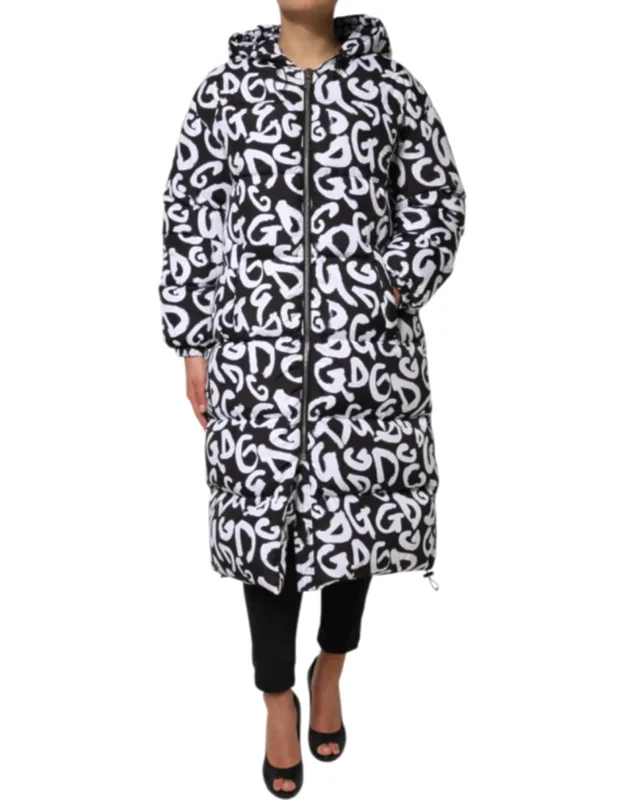 Hooded Long Coat Jacket